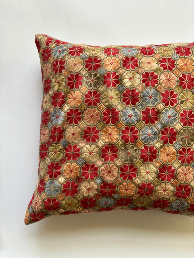 Damask Rose - Pastels and Crimson