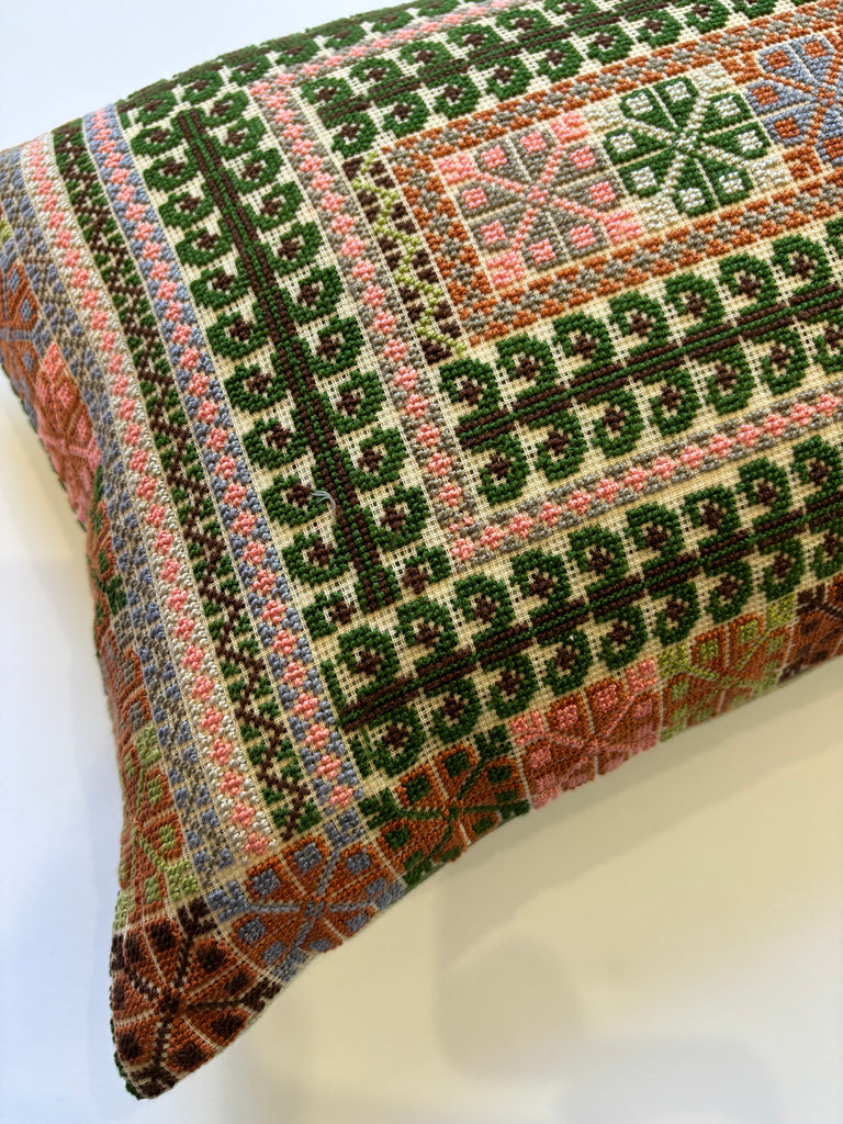 Yasmin - Olive & Coral