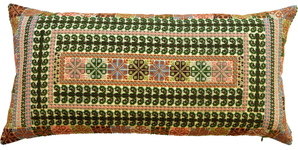 Yasmin - Olive & Coral