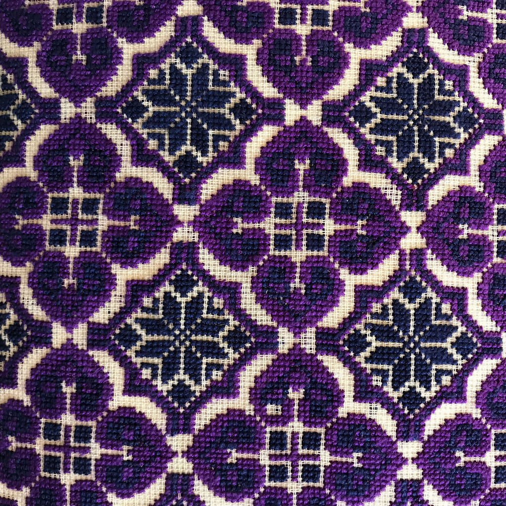 Moon of Ramallah - Navy Blue & Purple