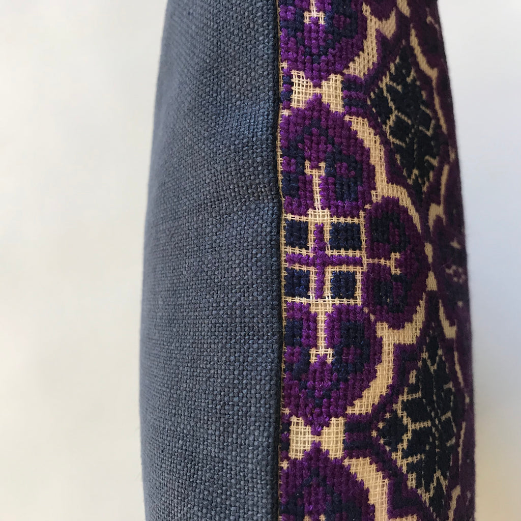 Moon of Ramallah - Navy Blue & Purple