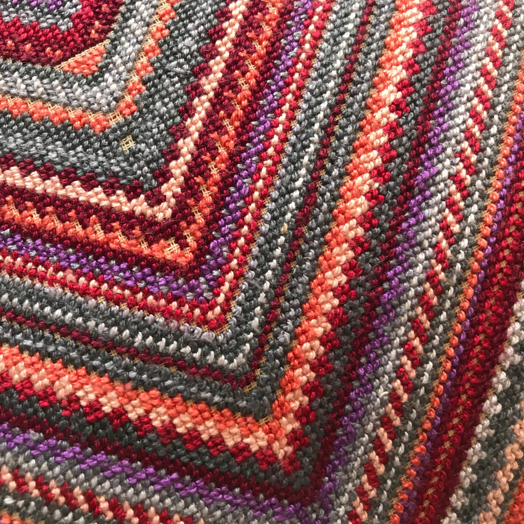 Petra Squares - Crimson