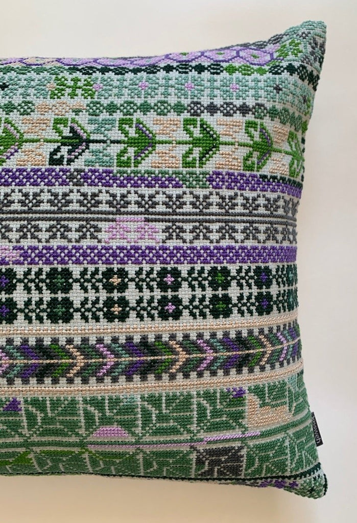 Rasha (Horizontal) - Lilac & Mint
