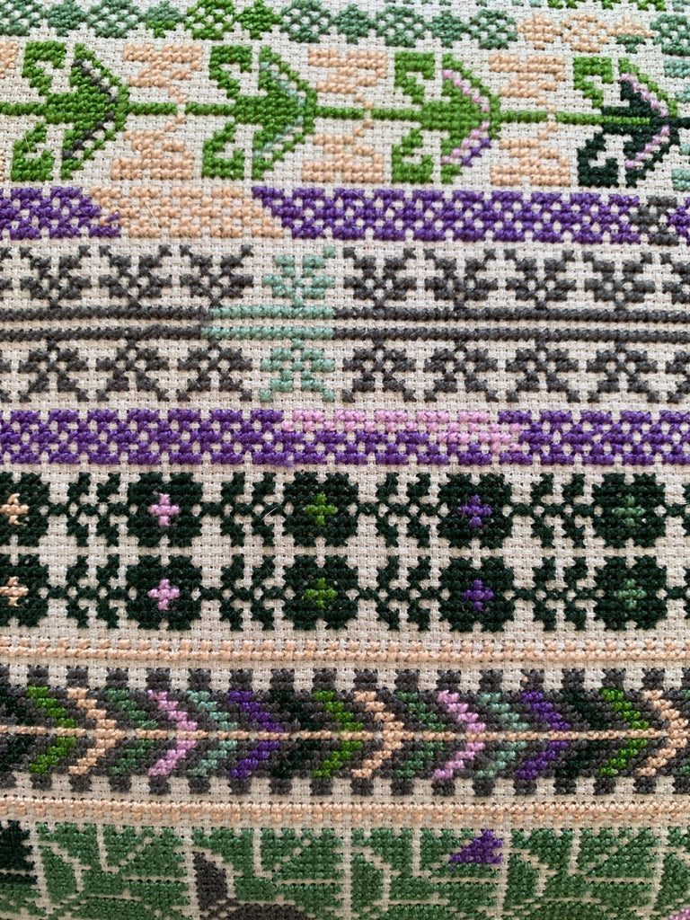 Rasha (Horizontal) - Lilac & Mint