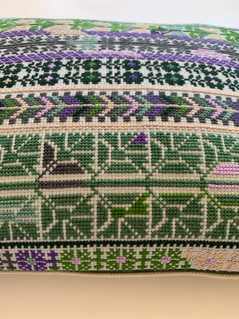 Rasha (Horizontal) - Lilac & Mint