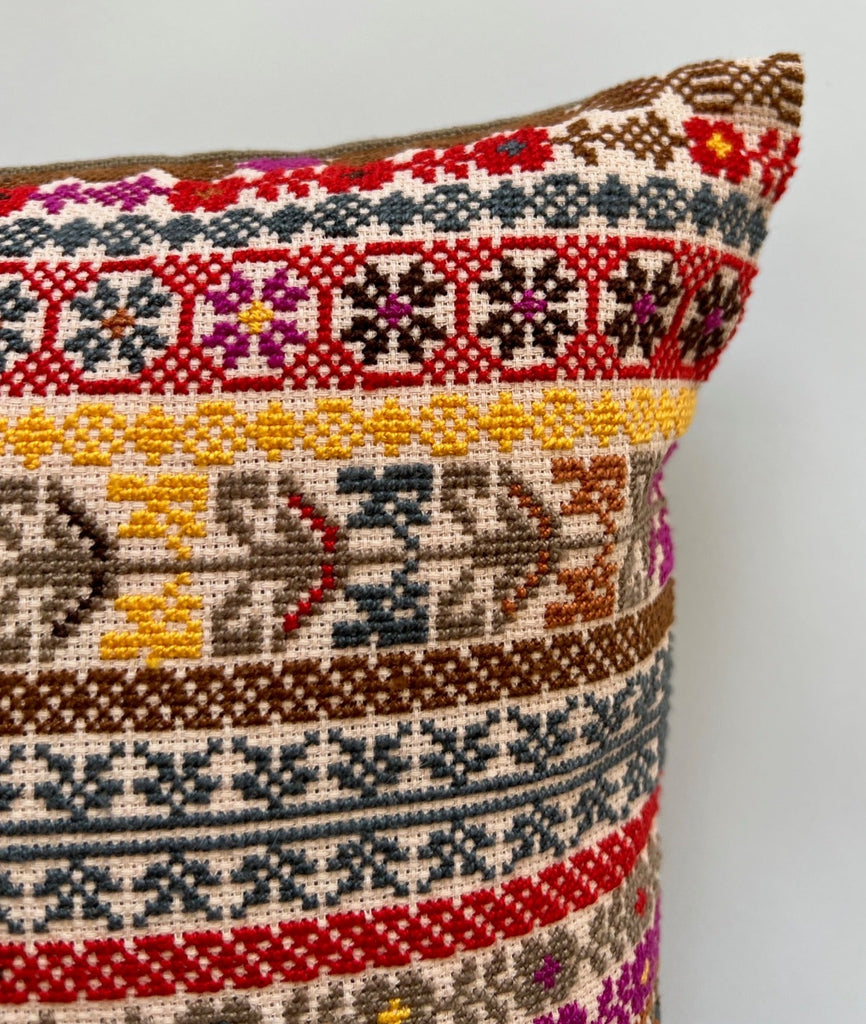 Rasha (Horizontal) - Mahogany & Crimson
