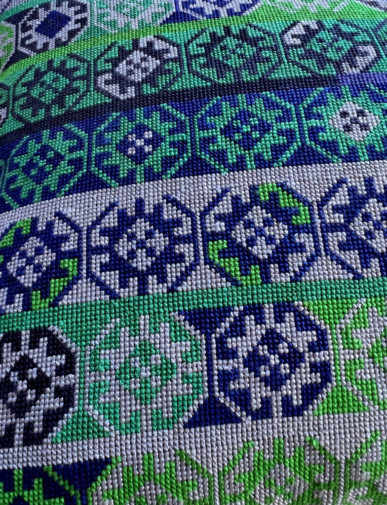 Wafa'a - Emerald & Indigo