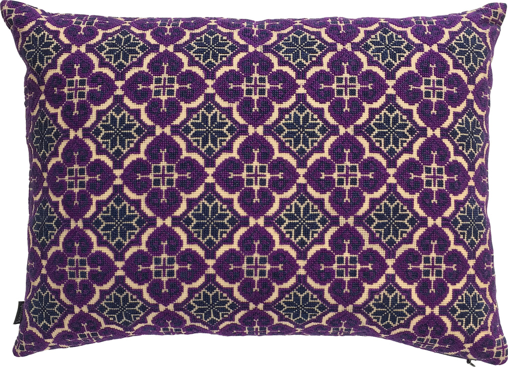 Moon of Ramallah - Navy Blue & Purple
